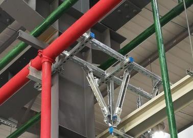 信阳市该抗震支架的整体式支吊架结构协调性好